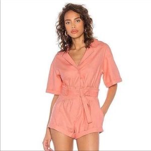 NWT Sz L For Love & Lemons Millie Romper